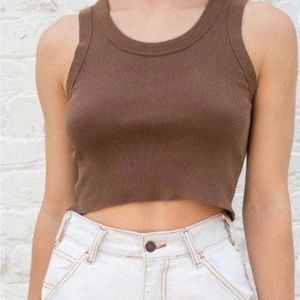 Brandy Melville Brown Connor Tank